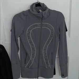 Light grey Lululemon zip up